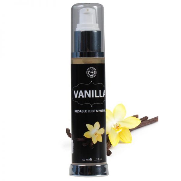 Šildantis lubrikantas vanilės aromato